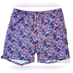 Peter Millar Size 2XL Tic Tax Tatt Swim Trunks